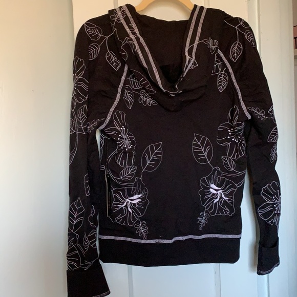 BCBG cotton zippered hoodie/sweatshirt - Picture 2 of 12